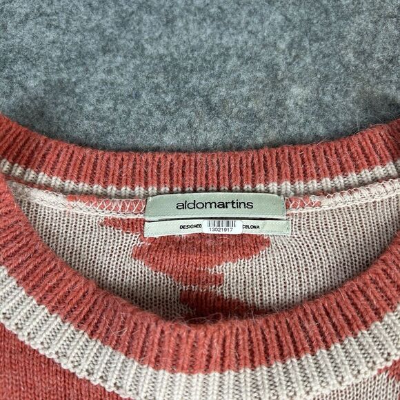 Aldomartins Nieves Sweater Multicolored Geometric Medium (12) Wool/Alpaca Z231-2 - Picture 4 of 8